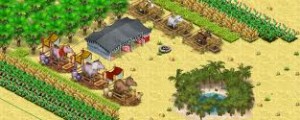 Happy Farm game on Facebook